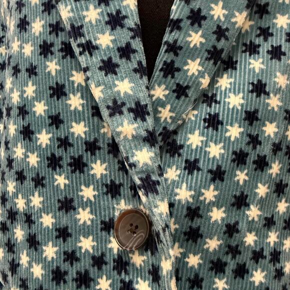 Boden Oxshott Corduroy Single-Breasted with Single-button Closure Blazer US 8R - Picture 10 of 11